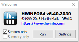 HWINFO Sensors